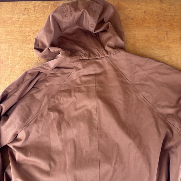 Aligne Anthropologie L/XL (EU 46) deep desert tan long trench coat - Picture 14 of 14